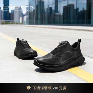 跑鞋 ECCO爱步男士 运动鞋 春夏真皮百搭健身鞋 830864 健步BIOM2.2