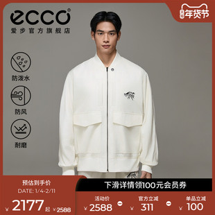 ECCO×白山联名胶囊系列 户外防泼软壳男女同款外套 EW251J008