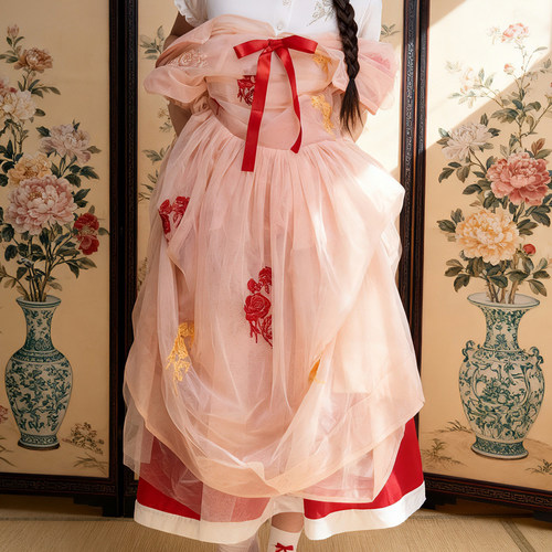 毛哩MOOLY25新款新中式连衣裙