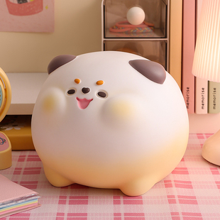 只进不出儿童男女孩成人大容量储蓄罐 可爱面包小狗存钱罐2026新款