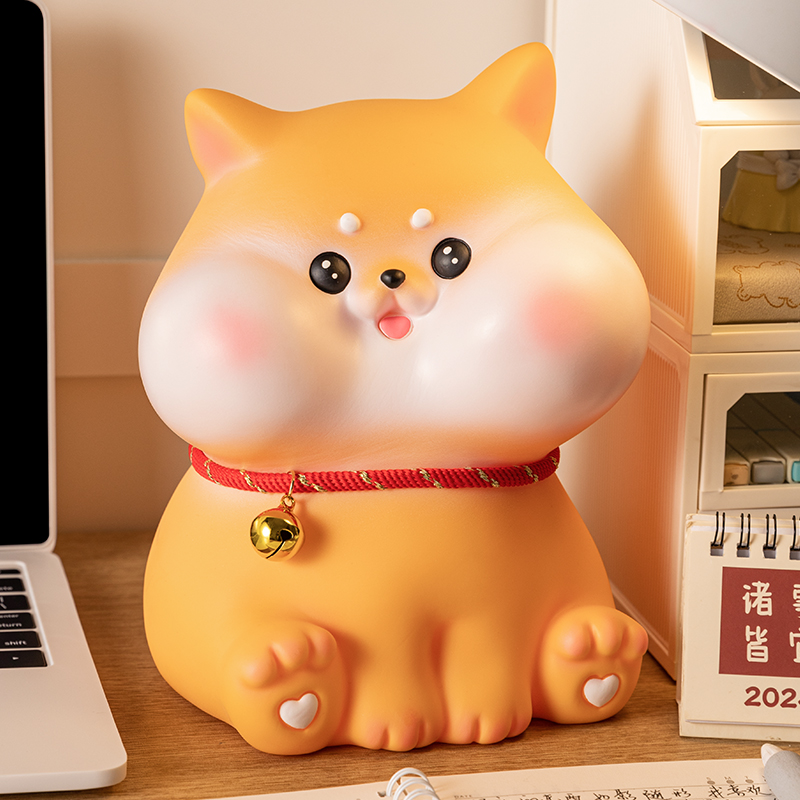 小狗存錢罐2025新款只進不出防摔