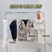 派克服女装 冬季 皮草加厚保暖外套万人迷款 新款 狐狸真毛可拆卸大码