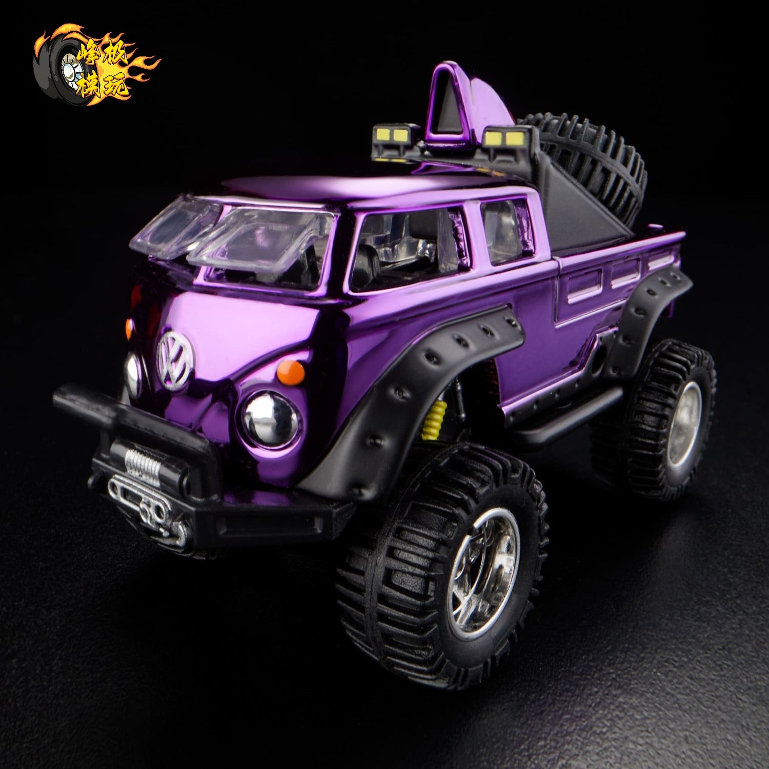 风火轮RLC合金1：64限量电镀小车