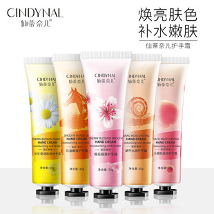 10支仙蒂奈儿小洋甘菊护手霜保湿补水滋润提亮肤色秋冬护肤润肤乳