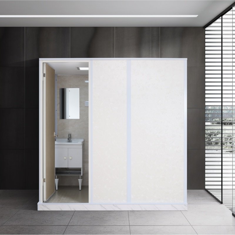 定制款整体淋浴房封闭式移动厕所浴室酒店公寓家用一体式洗澡房