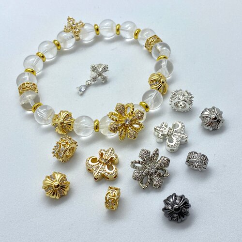 水晶DIY配饰铜合金高保色配件