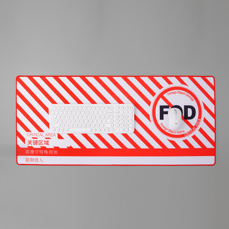 FOD 关键区域 限制进入 鼠标垫  飞驰航空 超大