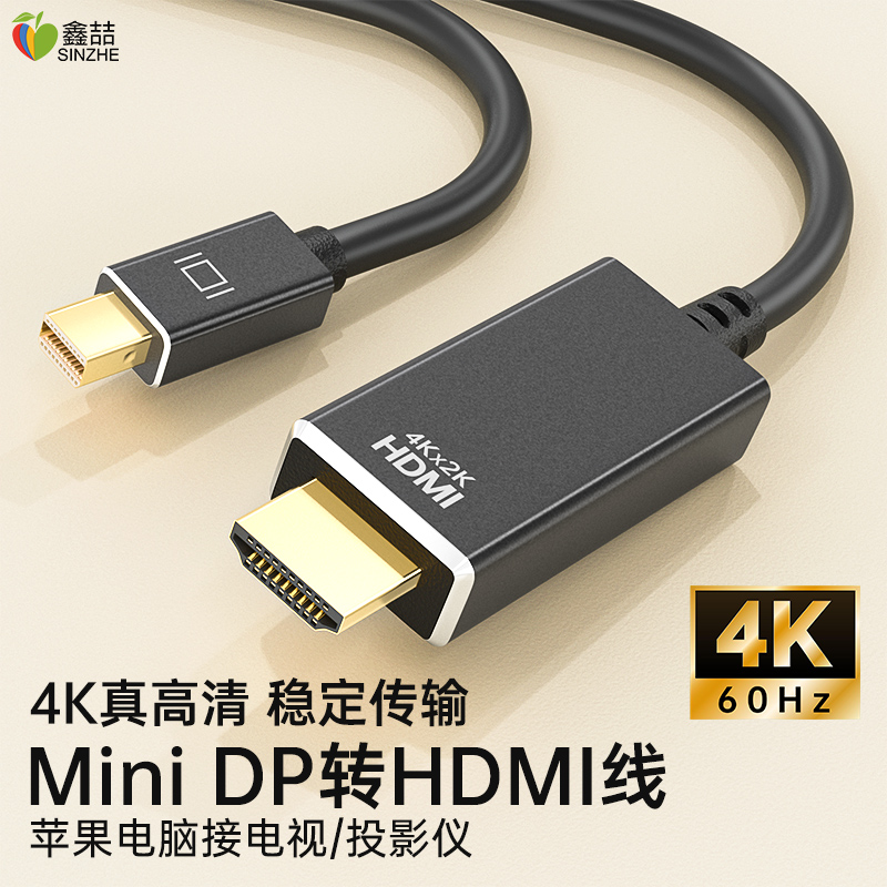 鑫喆mini转HDMI转接线4K高清耐用