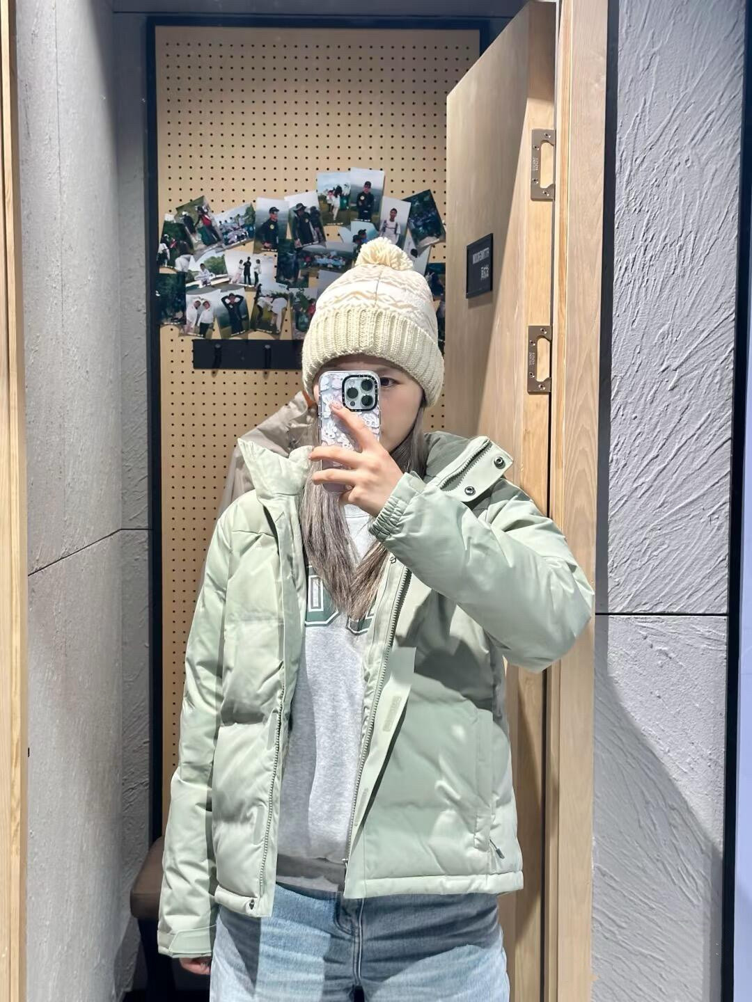 一体式连帽～冬季高端韩版女士防风防泼水羽绒服户外运动休闲外套