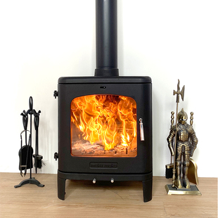 北欧铸铁壁炉真火木柴家用壁炉民宿别墅自建房客厅取暖壁炉CE认证