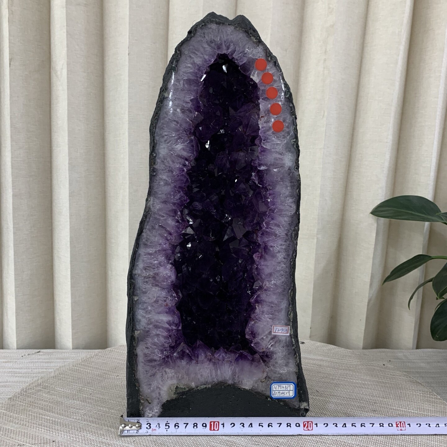 一物一图天然乌拉圭原矿紫晶洞摆件家居装饰开业乔迁办公送礼收银