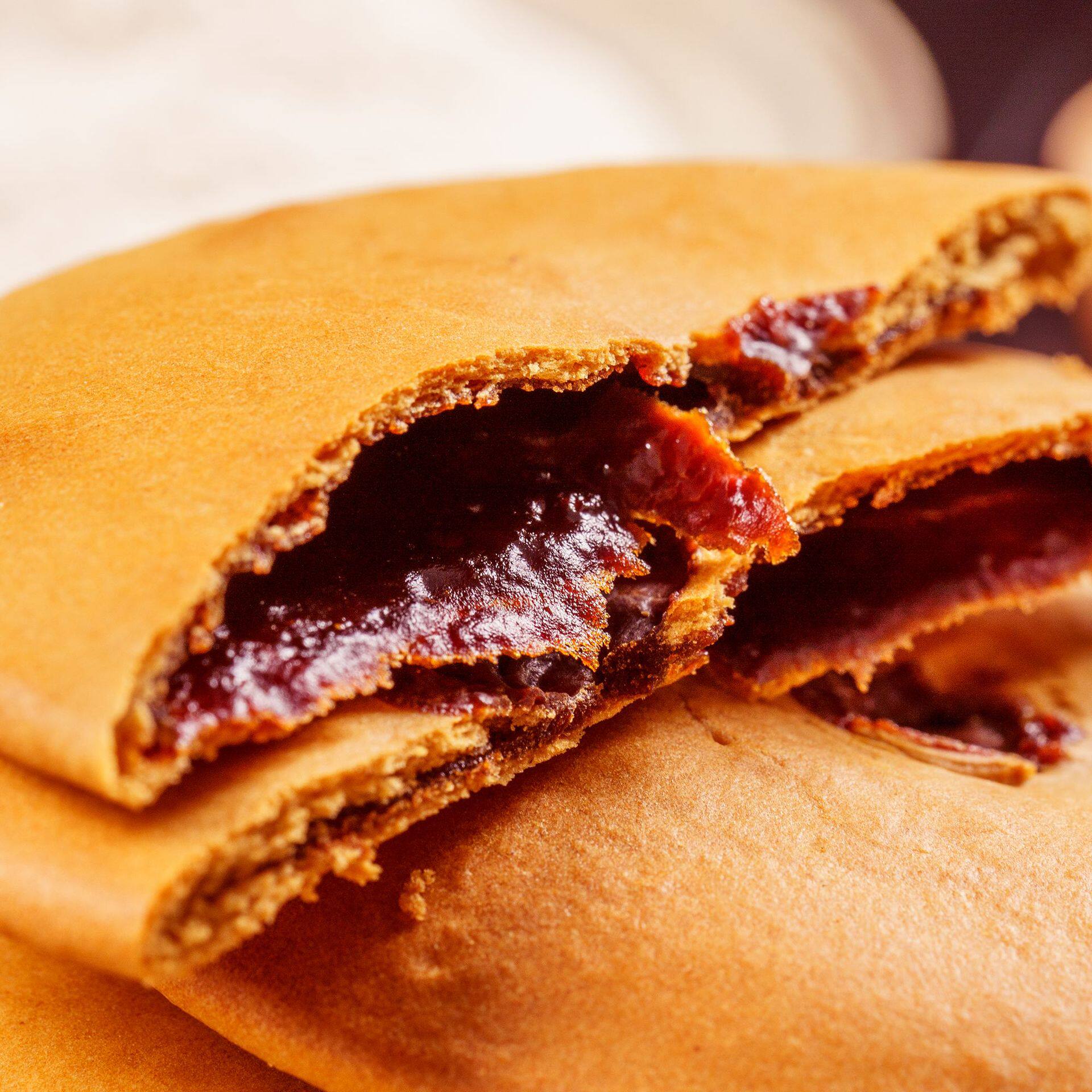 潮汕红糖肚脐饼零食大全美食金钱饼干早餐充饥夜宵肚脐酥糕点小吃