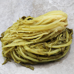 咸菜浙江台州特产温岭本地雪里蕻雪菜酸菜下饭盐菜肉丝500g袋 包邮