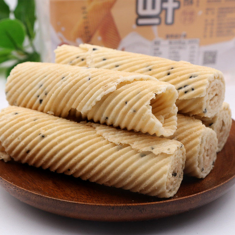 蛋酥卷鸡蛋卷手工糕点小吃奶香味点心休闲食品鸡蛋饼学生早餐300g