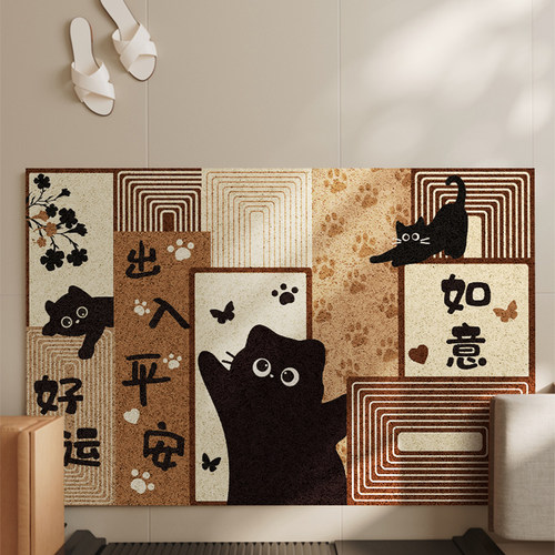 入户门地垫防滑丝圈脚垫