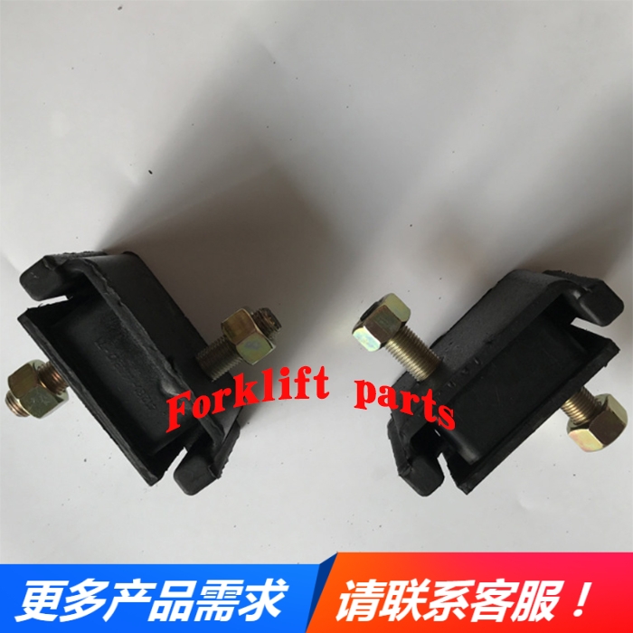 TOYOTA丰田叉车配件2Z/5K发动机7FD10-30机脚垫12361-23321-71优