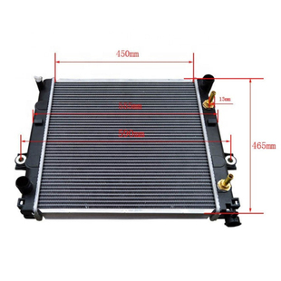三菱叉车配件S4S/K21/K25发动机FD20/30自动波ATM水箱散热器配套