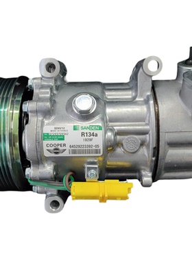 适用标致雪铁龙爱丽舍206 307 408世嘉C5 308RCZ空调压缩机冷气泵