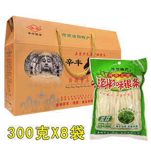 辛丰银条礼盒300g*8袋泡椒味偃师银条咸菜泡菜 河南洛阳特产