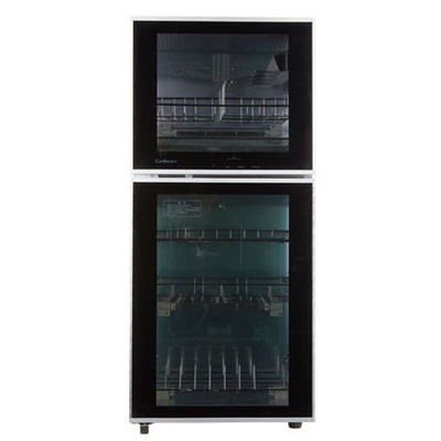 消毒柜家用立式双门不锈钢厨房