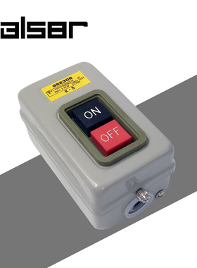 BS230B3 ON-OFF 切割机器启停专用按钮 三相押扣开关380V 220V