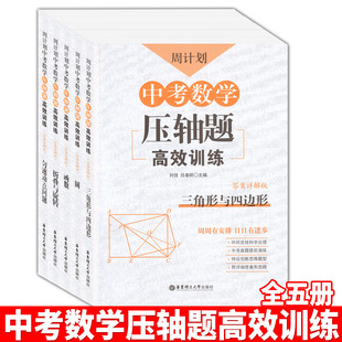 周计划中考数学压轴题高效训练刷题函数圆匀速动点问题三角形与四边形折叠与旋转专题初中初三九年级试卷真题题型全归纳专项强化