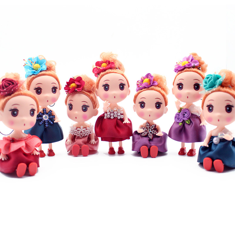 12cm迷糊娃娃芭公主娃娃单个女孩过家家幼儿园奖励儿童玩具礼物