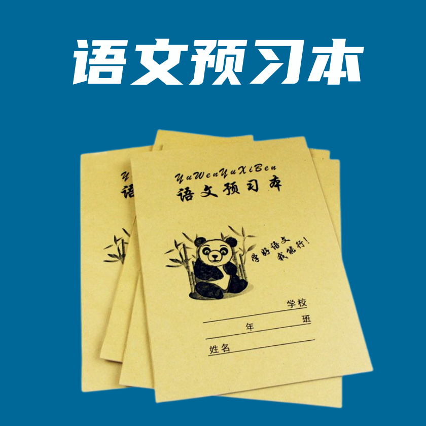 老师推荐：小学生16开语文课前预习本语文课业本教学用本语文本