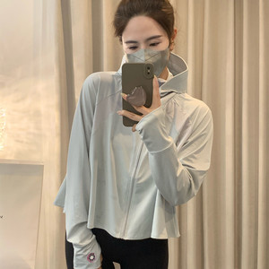 品质好自留冰丝防晒衣女夏季防紫外线长袖薄款罩衫外套骑车防晒服