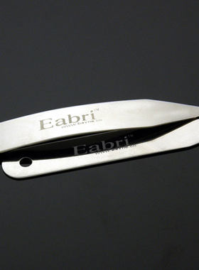 Eabri  男士法式衬衫领撑片领插片商务男士领尖撑插角片领撑钛钢