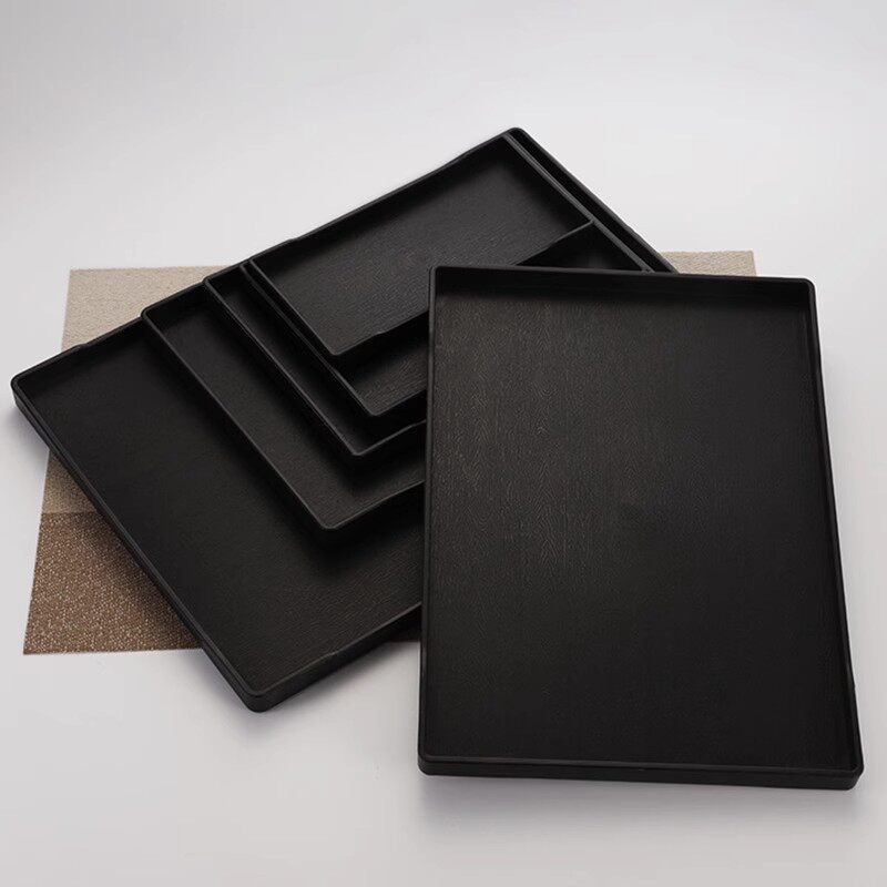 仿木纹家用长方形放水杯