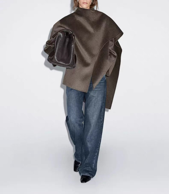 原大牌女装静奢风女士毛呢外套