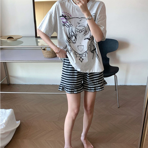 美少女战士女士套装睡衣