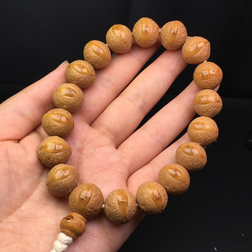米奇文玩尼泊尔凤眼单圈小凤眼1小众木作