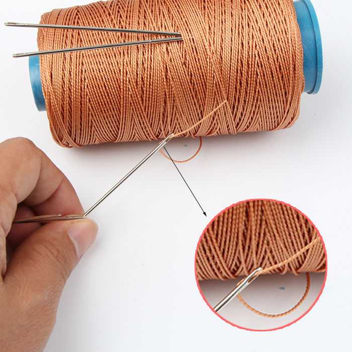 缝纫线上鞋线手缝线2股线风筝尼龙线缝鞋针线鱼线强胶线封麻袋线