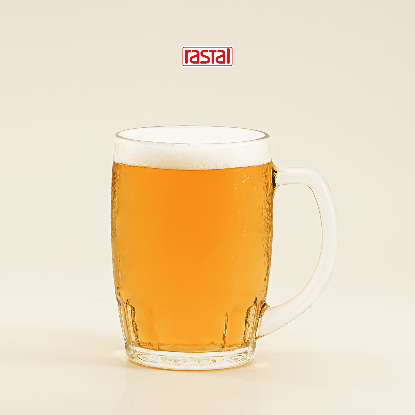 Rastal啤酒杯扎啤杯把杯印刷LOGO