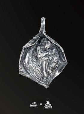 无垠青铜925银天香瑰.香炉