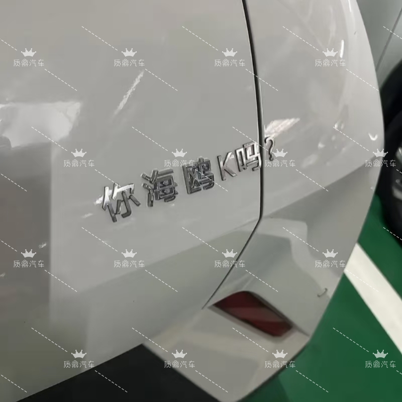 比亚迪海鸥汽车你不锈钢材质车标