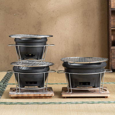 唐豪围炉煮茶烤火炉套装炭炉