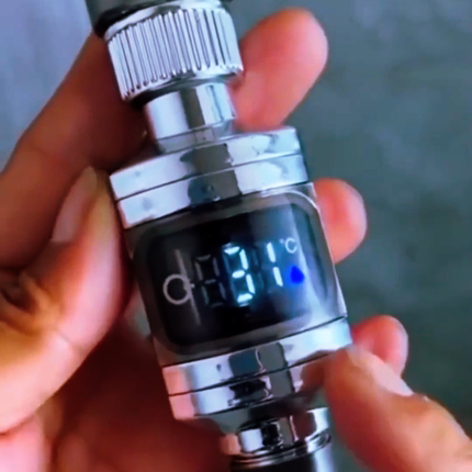 半屏花洒LED温度计精准测温水温通用新款智能电子洗澡温度显示器