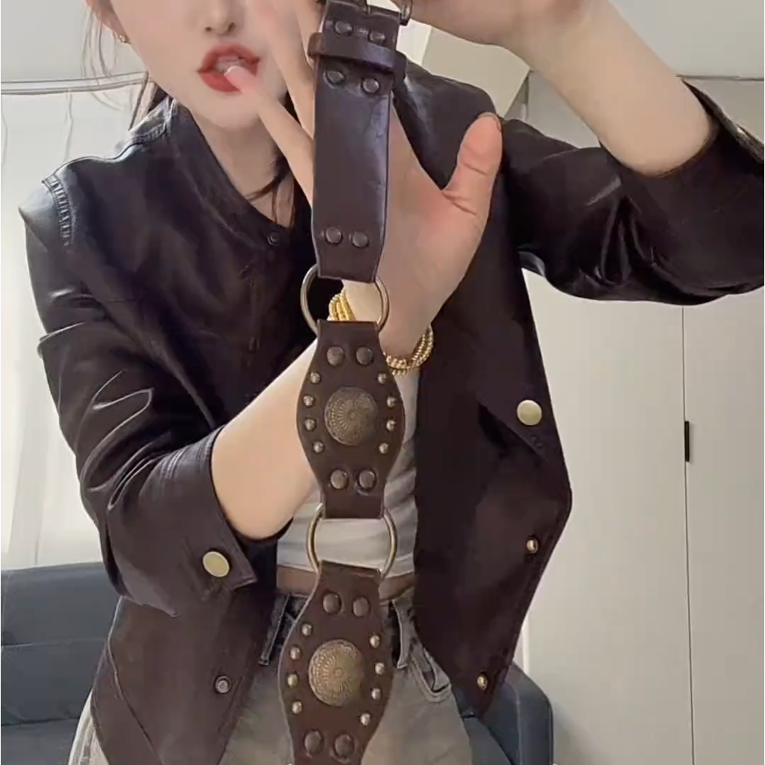 皮带女款爆款2025新款辣妹波西米亚风流苏腰带复古高级感编织腰链