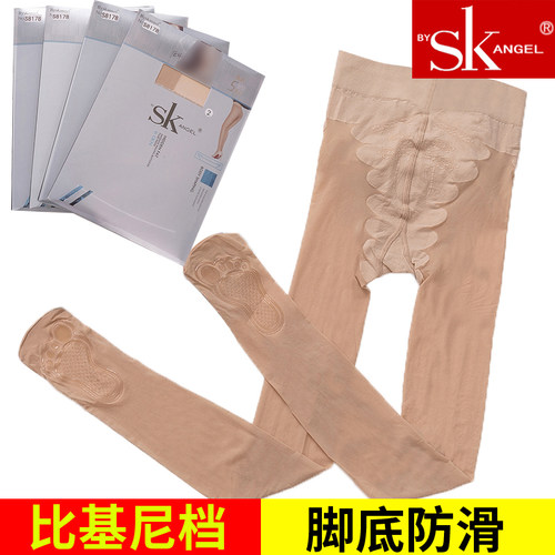 6双sk丝袜夏季女薄款脚底硅胶