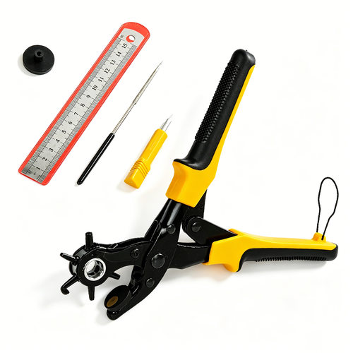 Household Leather Belt Hole Punch Plier Eyelet Puncher