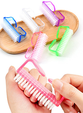 Handle Grip Nail Brush Hand Fingernail Cleaner Scrubbing Kit