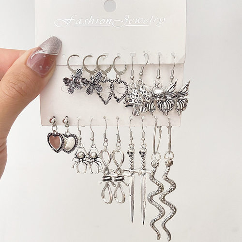 Earrings Fashion Earring hoop Earings Women set earing pearl