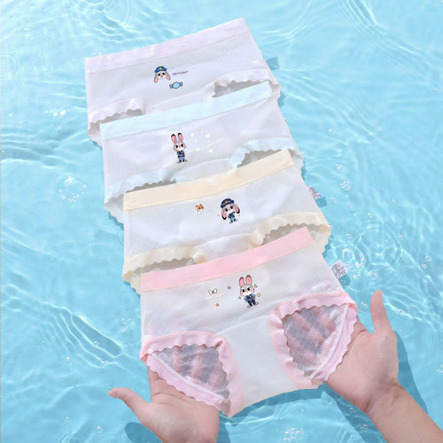 1Pc/Lot Baby Girls Underwear Cotton Panties Kids Short Bri