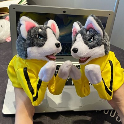 Animal Hand Finger Puppet Plushed Doll Educational Baby Toys