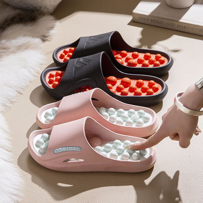 Acupoint Massage Slippers Therapy Massager Shoes For Feet 鞋