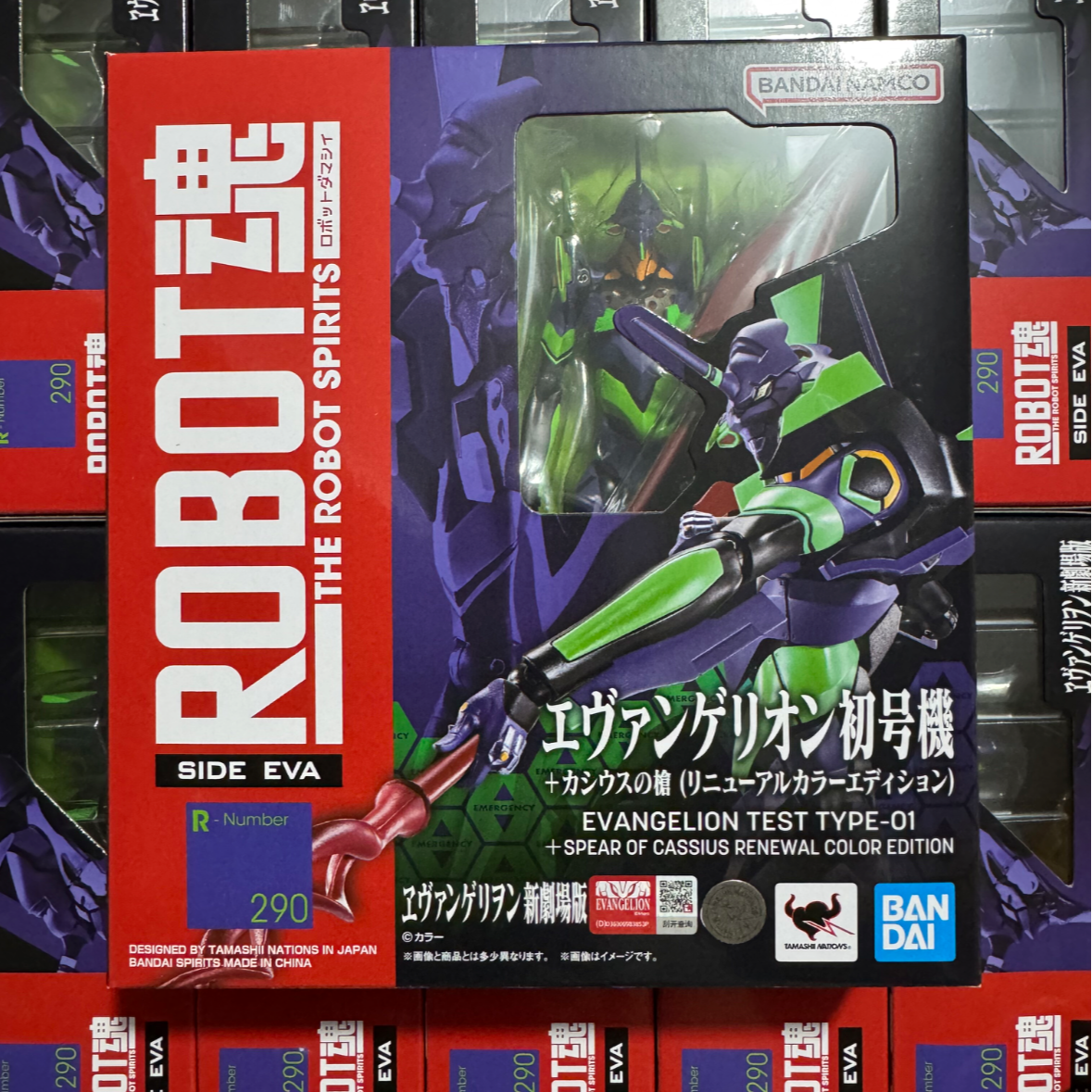 万代ROBOT魂初号机卡西乌斯之枪