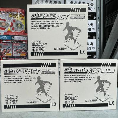 无色现货模型可动透明国产支架LX